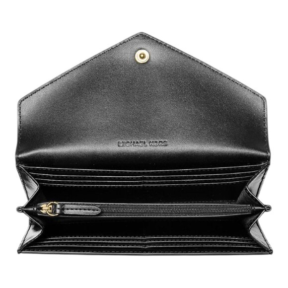 Michael Kors NWT Jet Set Travel Large Patent Envelope Wallet - Picture 4 of 8